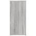 Aparador de madera contrachapada gris Sonoma 40x33x70