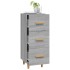 Aparador madera de ingeniería gris Sonoma 34,5x34x90