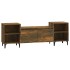 Mueble para TV madera contrachapada roble ahumado 160x35x55