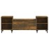 Mueble para TV madera contrachapada roble ahumado 160x35x55