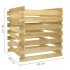 Compostador de listones madera pino impregnada 90x90x90