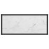 Mesa de consola blanco vidrio templado 80x35x75