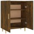 Aparador madera contrachapada color roble ahumado 70x34x90
