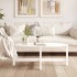 Mesa de centro de madera maciza de pino blanco 118x63x45