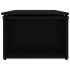Mesa de centro madera contrachapada negro 150x50x35