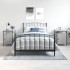 Mesitas de noche 2 uds madera contrachapada gris 40x42x60