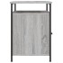 Mesitas de noche 2 uds madera contrachapada gris 40x42x60