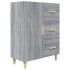 Aparador de madera de ingeniería gris Sonoma 69,5x34x90