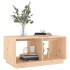Mesa de centro de madera maciza de pino 80x50x40