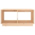 Mesa de centro de madera maciza de pino 80x50x40