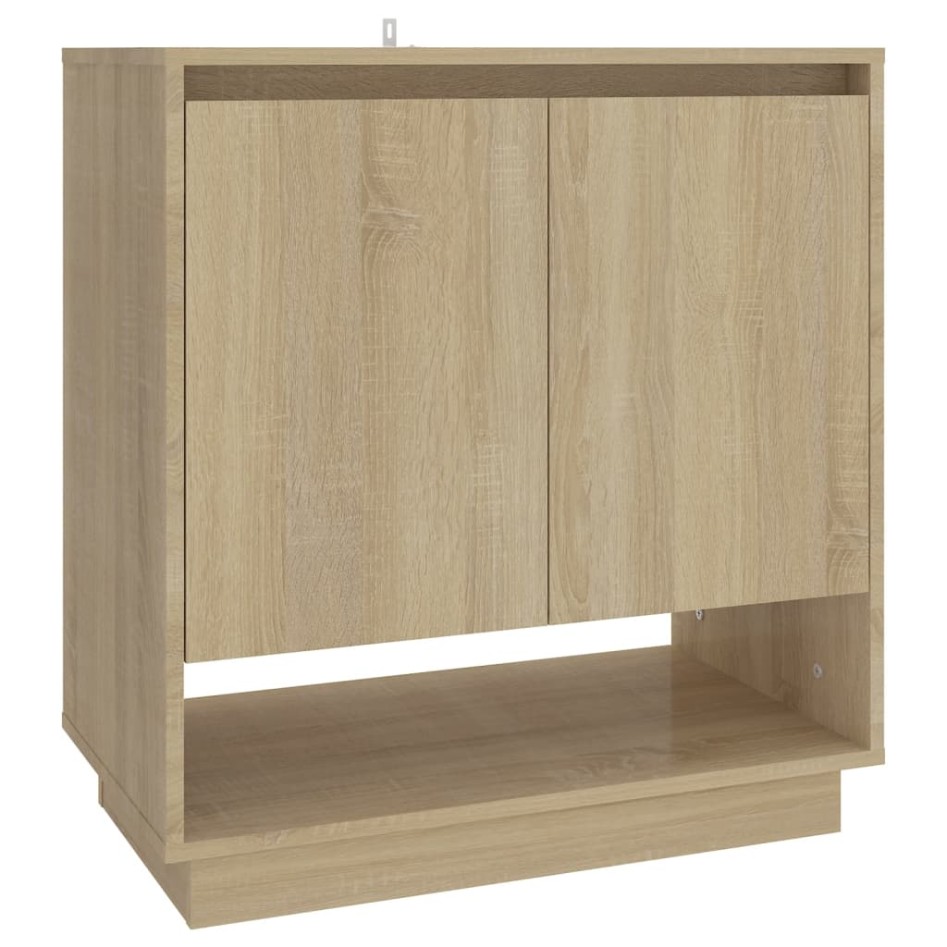 Aparador de madera contrachapada roble Sonoma 70x41x75
