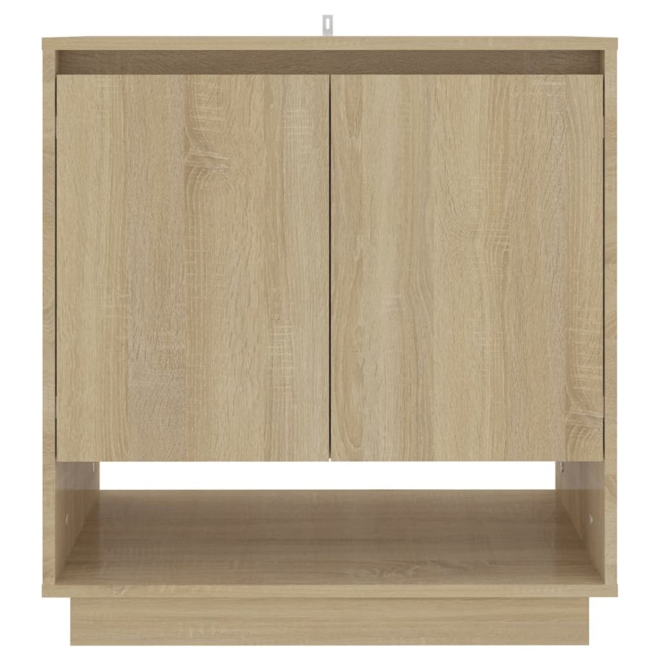 Aparador de madera contrachapada roble Sonoma 70x41x75