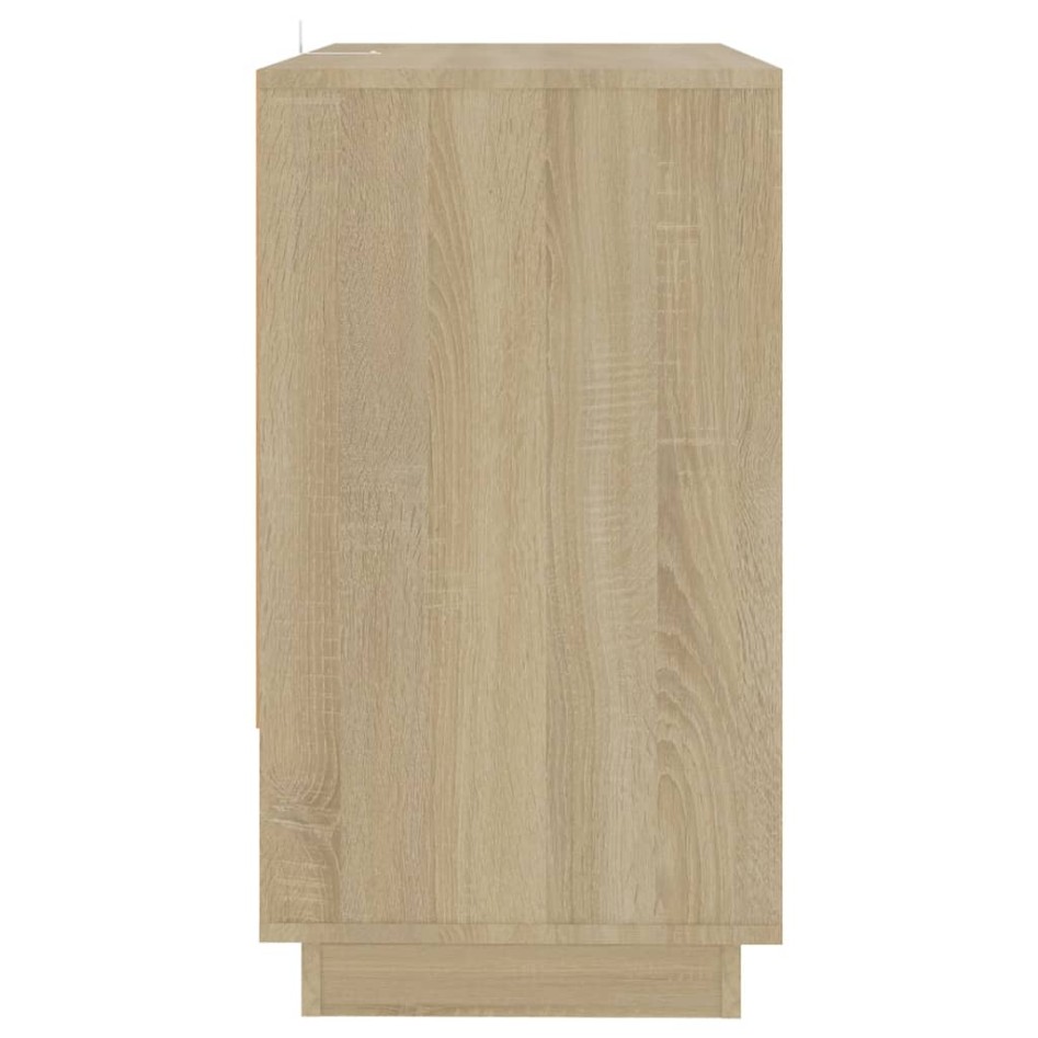 Aparador de madera contrachapada roble Sonoma 70x41x75