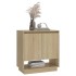Aparador de madera contrachapada roble Sonoma 70x41x75