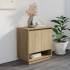 Aparador de madera contrachapada roble Sonoma 70x41x75