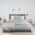 Mesitas de noche 2 uds madera maciza pino blanco 40x34x55