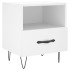Mesitas de noche 2 uds madera ingeniería blanco 40x35x47,5