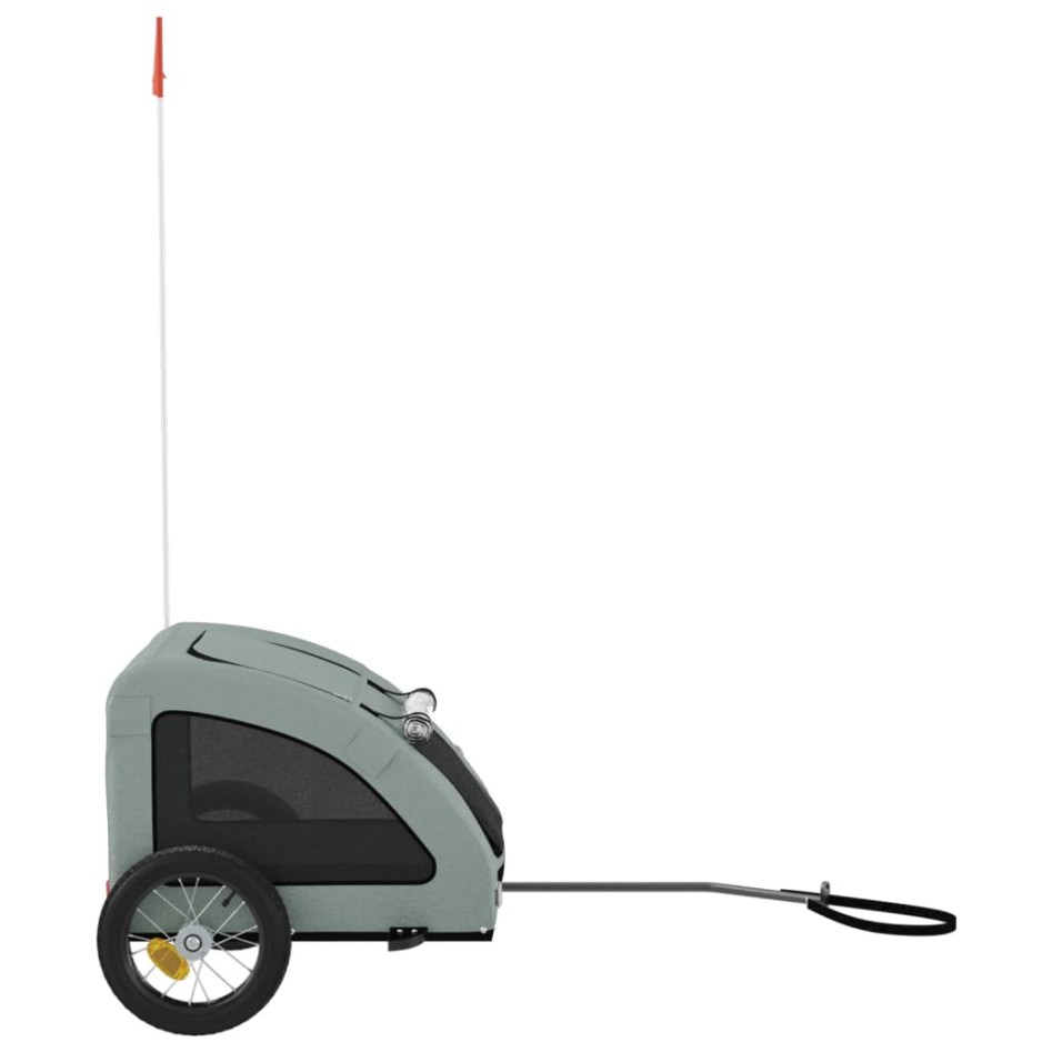 Remolque de bicicleta mascotas hierro tela Oxford