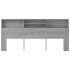 Mueble cabecero color gris Sonoma 220x19x103,5