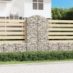 Cesta gaviones forma arco hierro galvanizado 100x50x180/200 cm