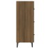 Aparador de madera de ingeniería marrón roble 69,5x34x90