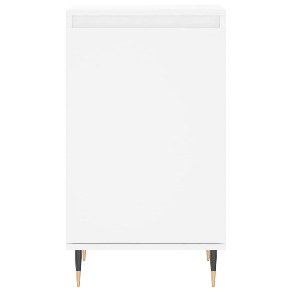 Aparadores 2 uds madera de ingeniería blanco 40x35x70