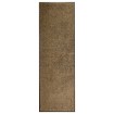 Felpudo lavable marrón 60x180 cm