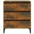 Aparador madera contrachapada color roble ahumado 60x35x69