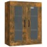 Armario colgante de pared roble ahumado 69,5x34x90