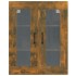 Armario colgante de pared roble ahumado 69,5x34x90