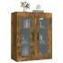 Armario colgante de pared roble ahumado 69,5x34x90