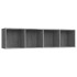 Estantería/mueble de TV madera gris Sonoma 143x30x36