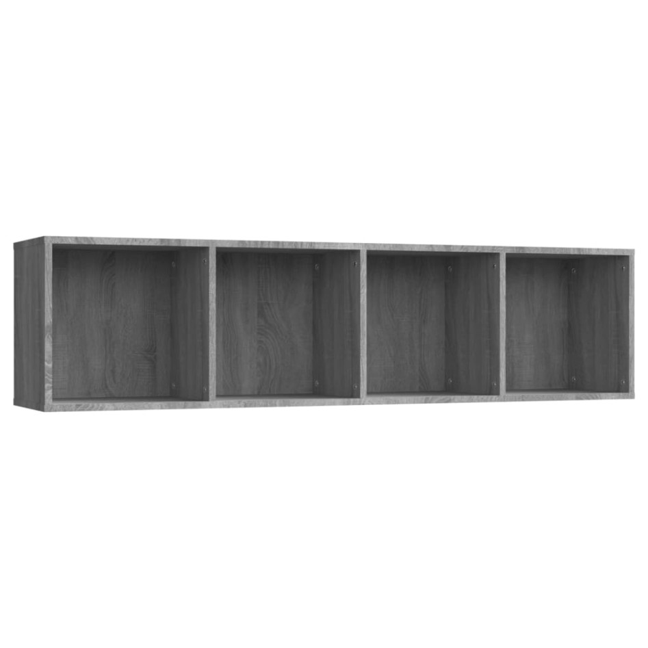 Estantería/mueble de TV madera gris Sonoma 143x30x36