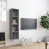 Estantería/mueble de TV madera gris Sonoma 143x30x36