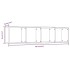 Estantería/mueble de TV madera gris Sonoma 143x30x36