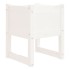Jardinera 2 unidades madera maciza de pino blanco 40x40x52,5