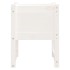 Jardinera 2 unidades madera maciza de pino blanco 40x40x52,5