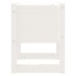 Jardinera 2 unidades madera maciza de pino blanco 40x40x52,5