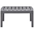 Mesa de jardín de plástico moca 78x55x38