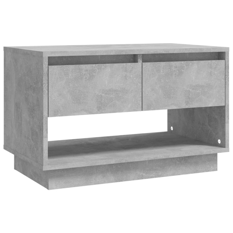 Mueble para TV madera contrachapada gris hormigón 70x41x44