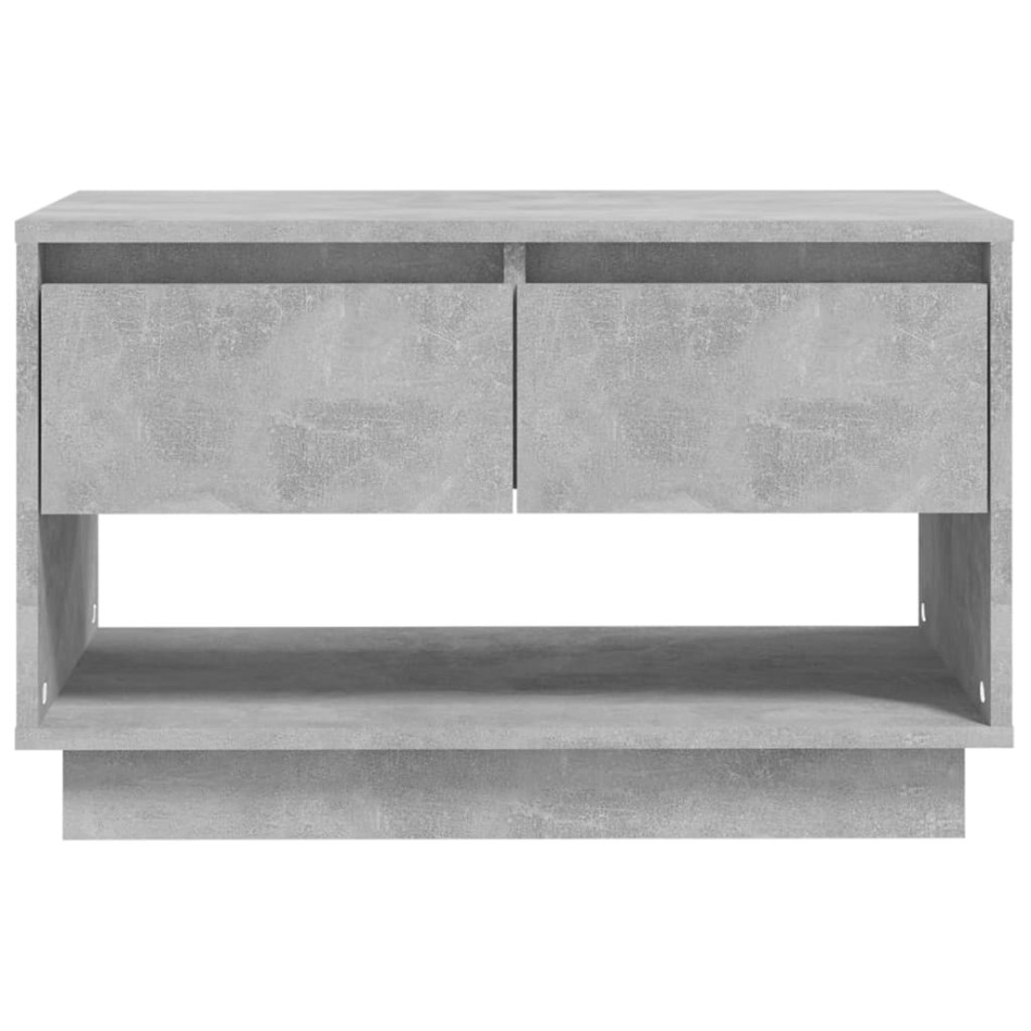 Mueble para TV madera contrachapada gris hormigón 70x41x44