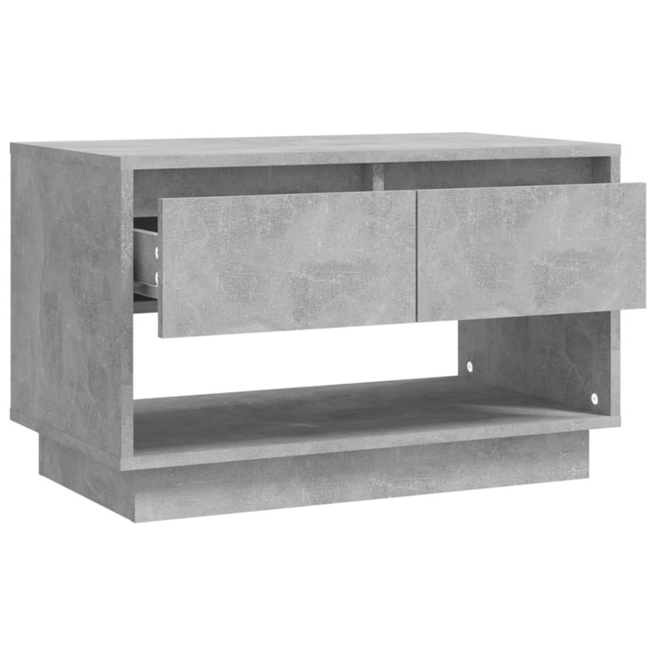 Mueble para TV madera contrachapada gris hormigón 70x41x44
