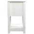 Mesita de noche madera maciza de pino blanco 40x35x61,5