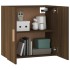 Armario de pared madera contrachapada marrón roble 60x30x60