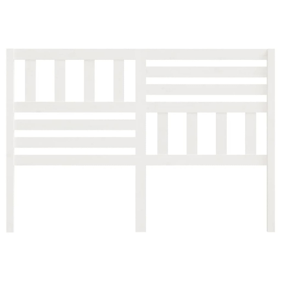 Cabecero de cama madera maciza de pino blanco 156x4x100