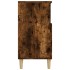 Aparador madera contrachapada color roble ahumado 60x35x70