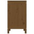 Baúl para colada madera maciza pino marrón miel 44x44x76