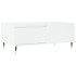 Mesa de centro madera contrachapada blanco 90x50x36,5