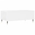 Mesa de centro madera contrachapada blanco 90x50x36,5