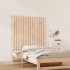 Cabecero de cama de pared madera maciza de pino 95,5x3x90